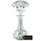 Chrome Plated Silver Flowers Bouquet And Vase W/ Pink And Clear Matashi Crystals Chrome-Plated Table Top Decorations